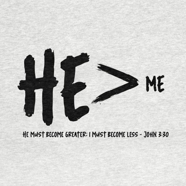 He is greater than me - John 3:30 by FTLOG